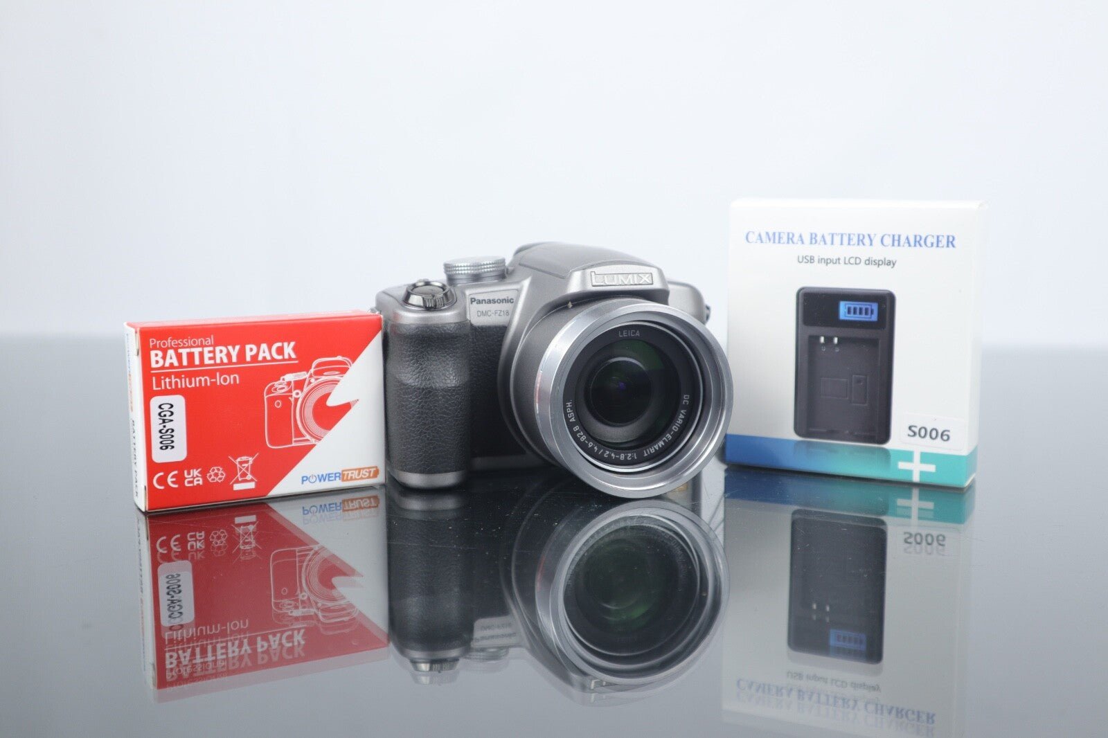๐ท Panasonic Lumix DMC - FZ8 | Digital Bridge Camera | 7.2MP | Silver - Dutch|Thrift