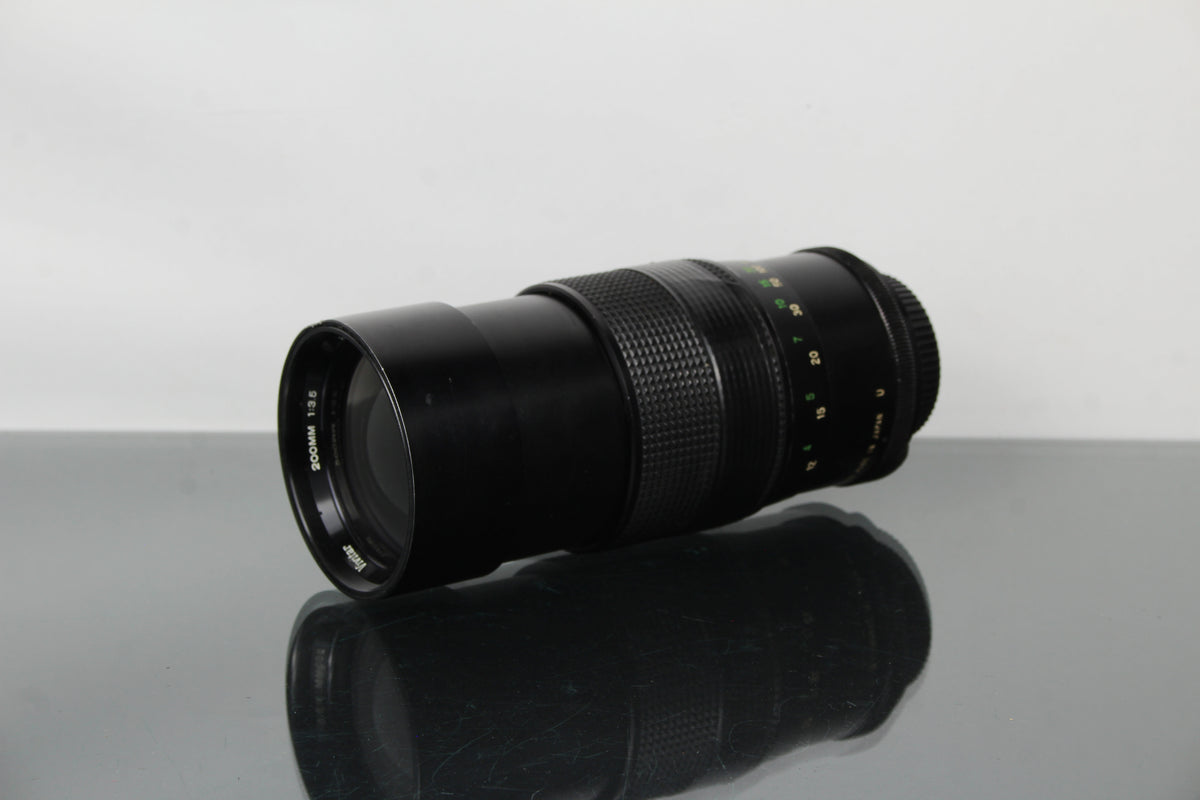 Vivitar Objektiv - 200mm 1:3.5 Auto Teleobjektiv M42 Mount