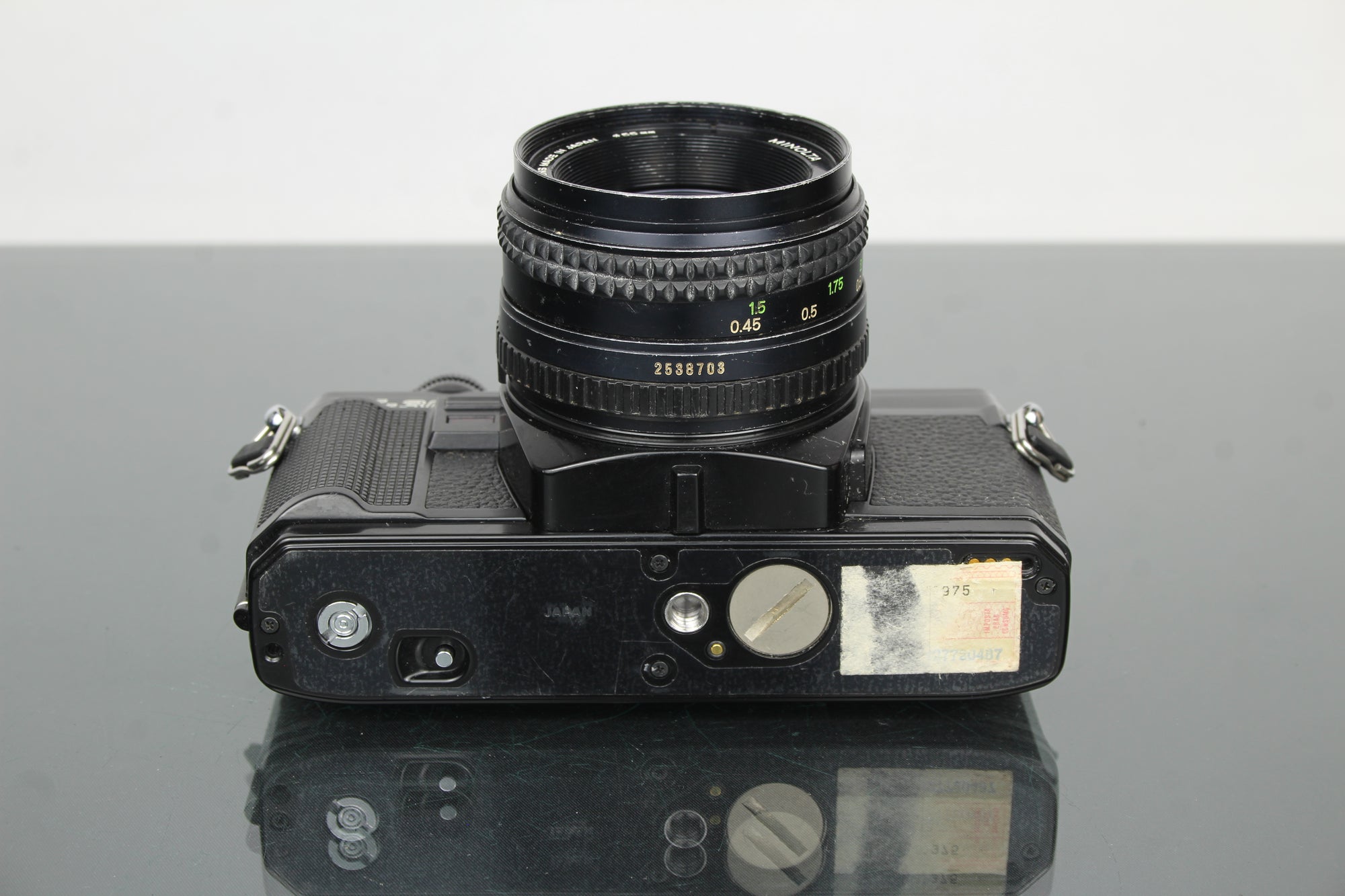 Minolta X-300 + MD Rokkor 50mm 1:1.7 55mm Objektiv