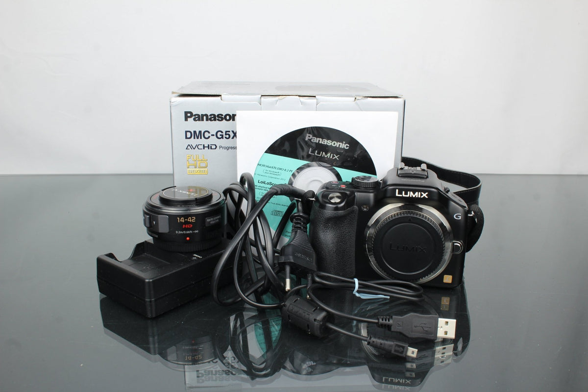 Lumix Panasonic DMC - G5X + Lumix G Vario 1:3.5 - 5.6/14 - 42mm - Dutch|Thrift